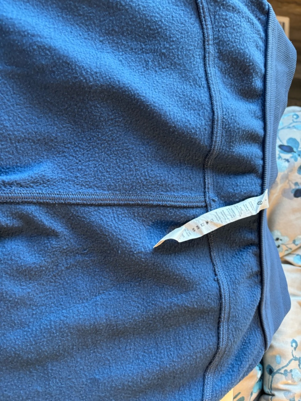 Lululemon Scuba Mid-Rise Wide-Leg Pants Pitch Blue Size 4 31” Inseam - Picture 11 of 16